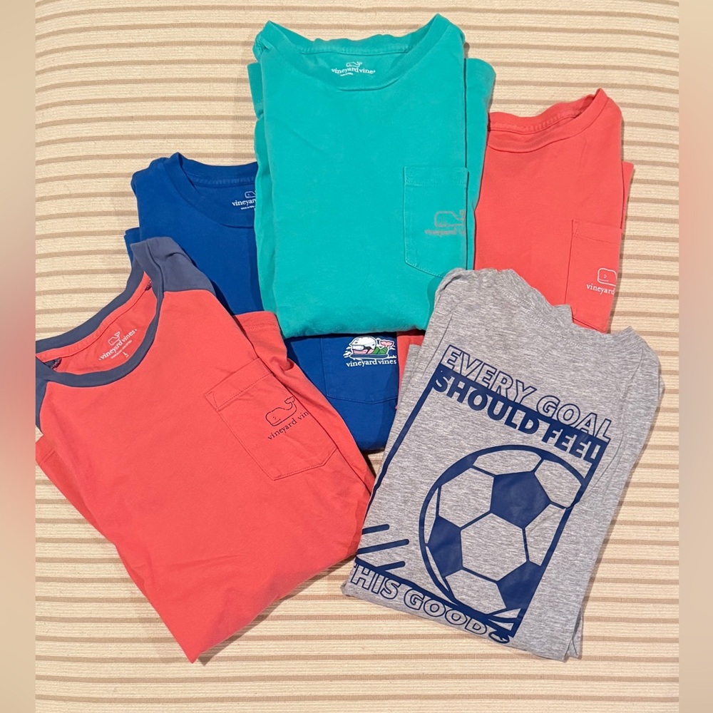 Five Vineyard Vines Long Sleeve Tees